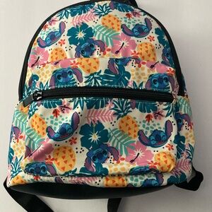 Stitch Disney backpack Blue and Pink fun design